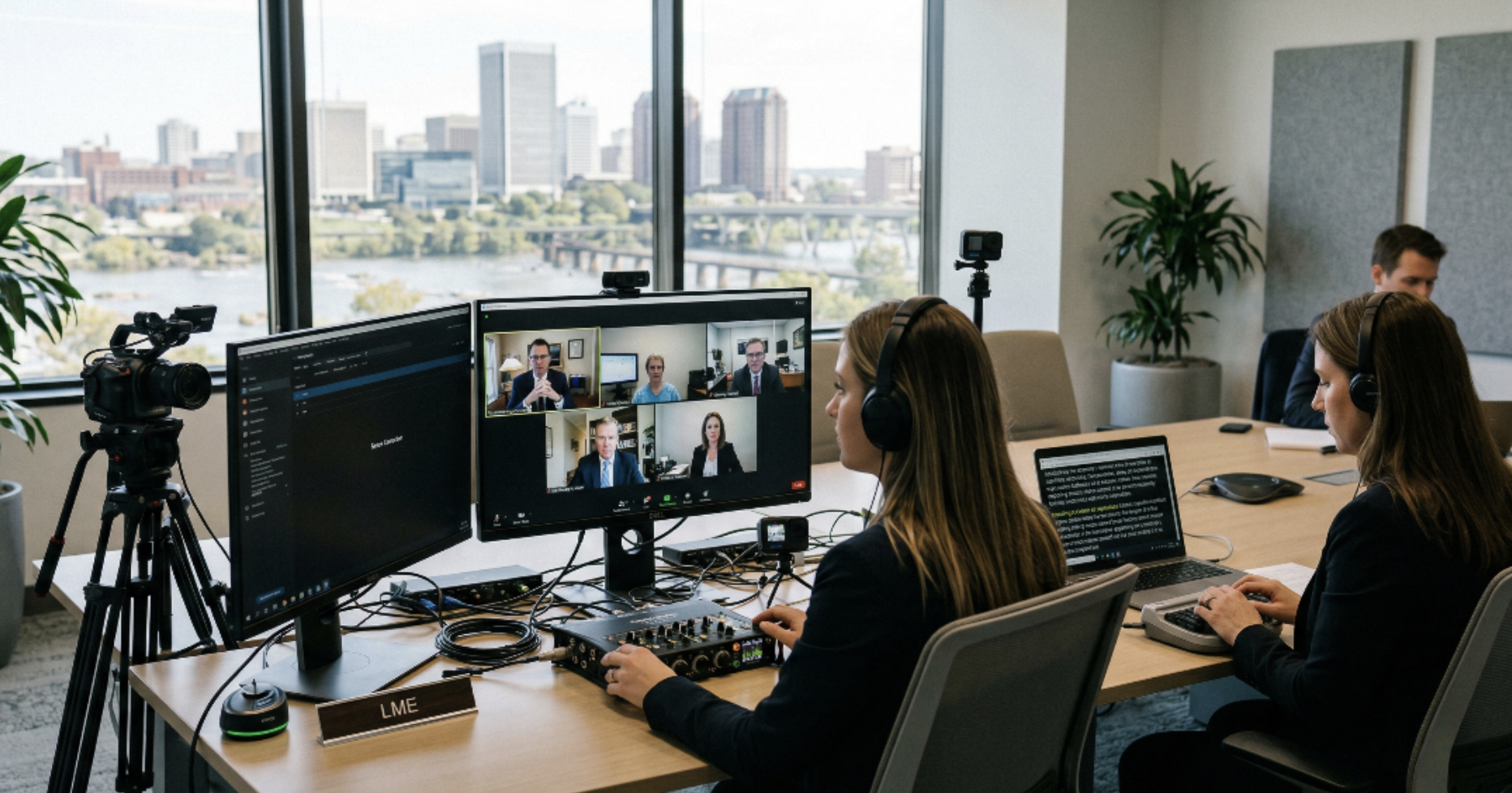 Remote Deposition Services in Virginia enabling secure virtual legal proceedings for attorneys by Legal Media Experts